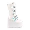 DemoniaCult - SWING230 Platform Boots - White Product image